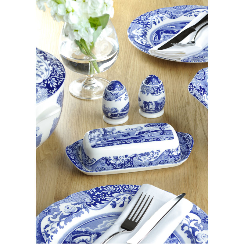 Classic Blue Italian - Serving Plate