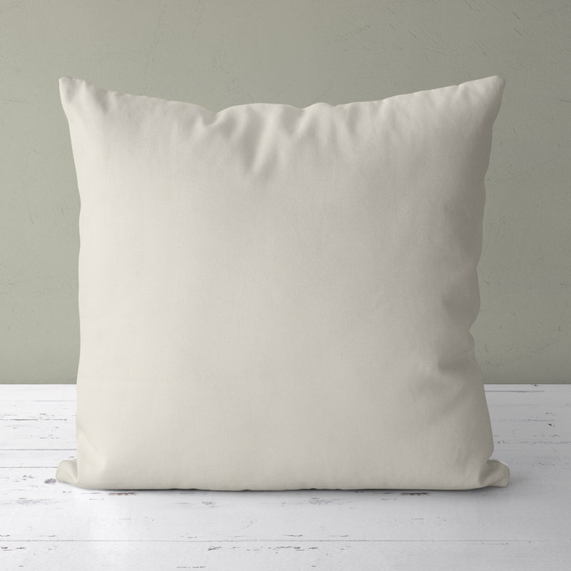 Housse de coussin carrée à motif d’arbre solidaire Cassella