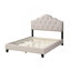 Rembourrage contemporain capitonné en polyfibre brun clair-1018633569-1018633574