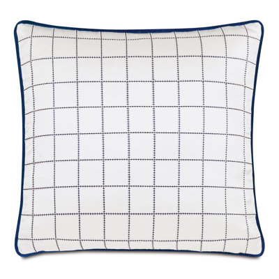Housse et insert de coussin décoratif brodé Elektra