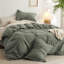 Bedsure Pre-washed Comforter Set with 100% Cotton Outer Covert-107962695-100776148