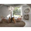 45cm Glass Top Console Table
