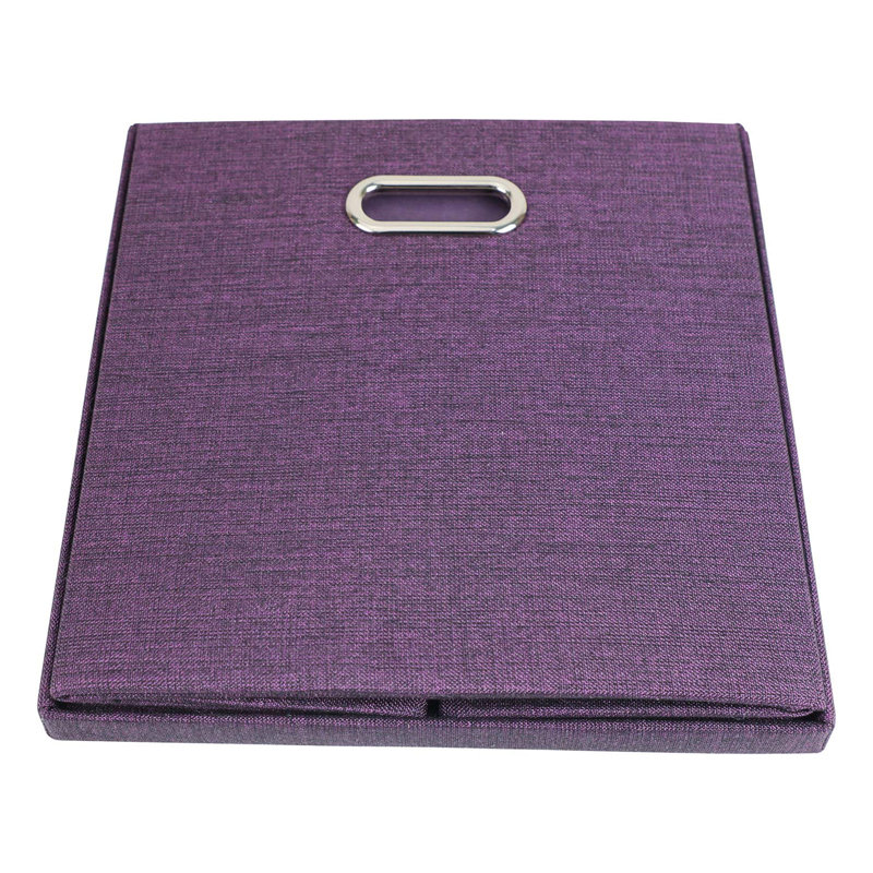 Posprica Fabric Bin, Purple