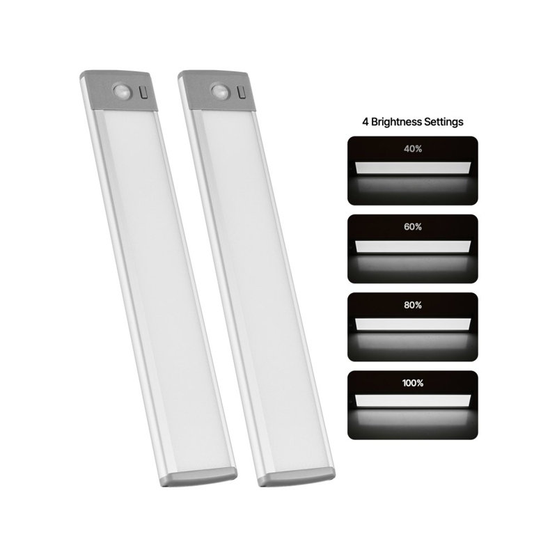 Under Cabinet Lighting 62 LED Motion Sensor Lights Battery Operated