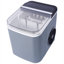 Machine à glaçons portable pour la cuisine, plastique gris ardoise, 9 cubes en 6 minutes, 26 livres par jour, autonettoyante