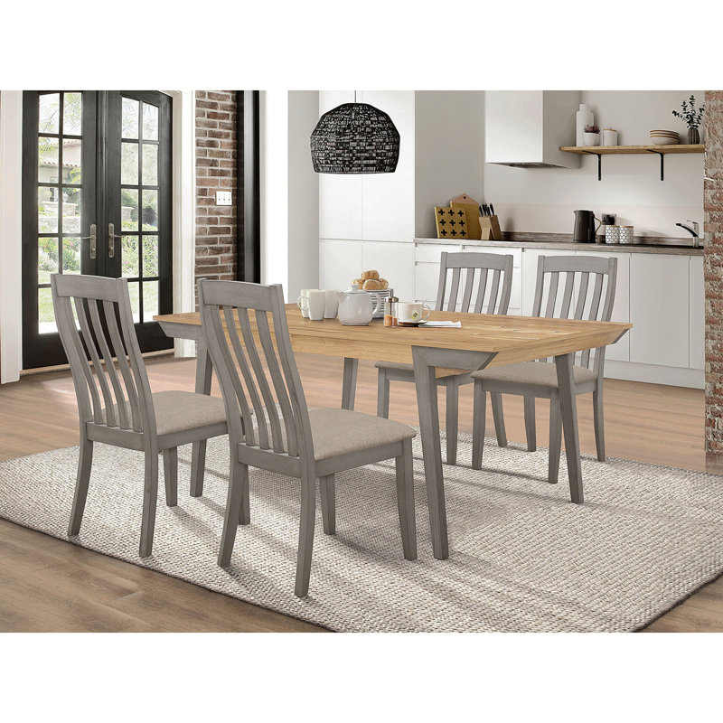 Ensemble de salle à manger 5 pièces Kalina, 5 pièces: table, 4 chaises