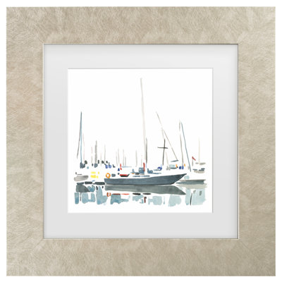 Canvas Art " Sailboat Scenery I " Painting