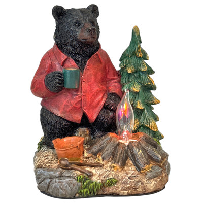 BEAR CAMPFIRE STORY NIGHT LIGHT