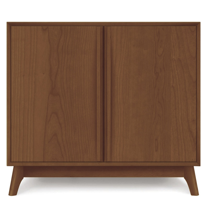 Catalina 33.5'' W Solid Wood Server, Saddle Cherry