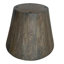 Table de bout cylindrique en bois massif