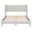 Grand lit plateforme tapissier Daventry-568448515
