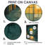 Toile commerciale verte et jaune - Warehouse, art mural-970020005-970020028