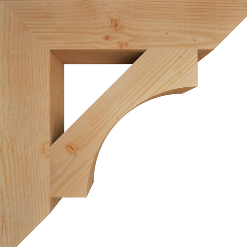 Support en bois Westlake, Sapin de Douglas, H 30 po x l 5,5 po x P 30 po