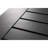 Comfortable Three With Rectangular Coffee Table, Gray Cozy Cushion, Aluminum & Cushions,