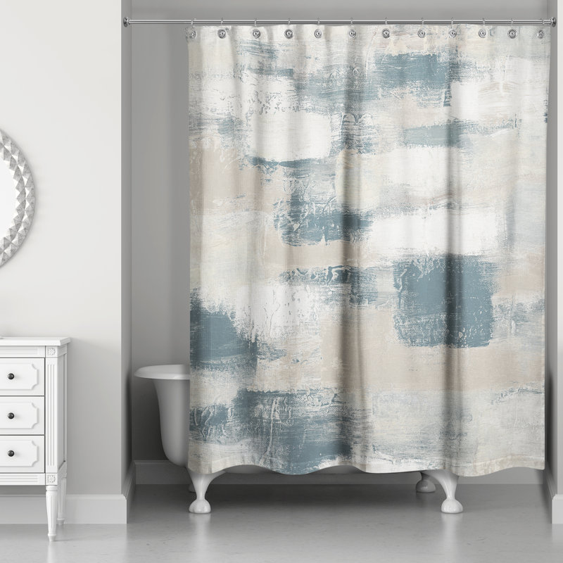 Rideau de douche simple strokes Hughesdale