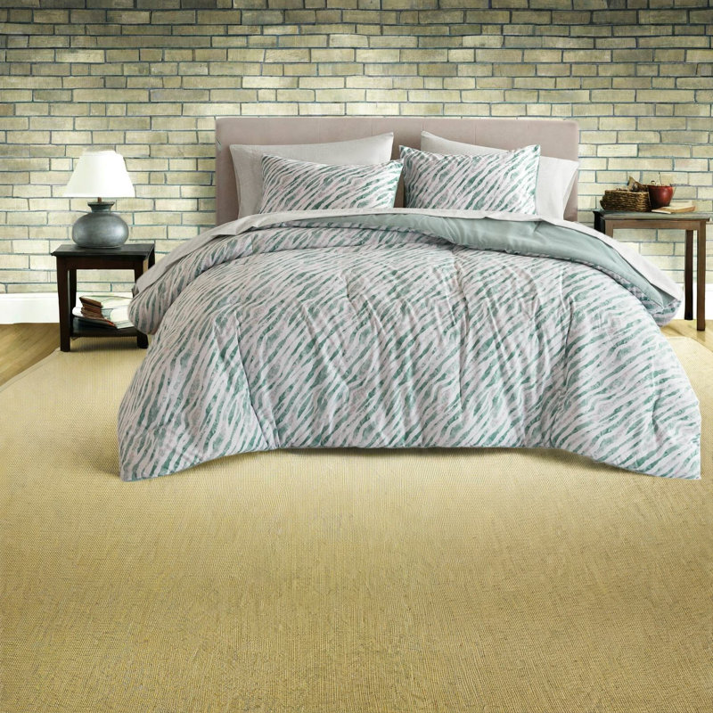 Striped and Abstract Comforter Set