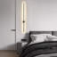 100cm Aluminium Black LED Flush Mounted Sconce (Set of 2)