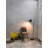 Kozak 53.7'' Black Task Floor Lamp