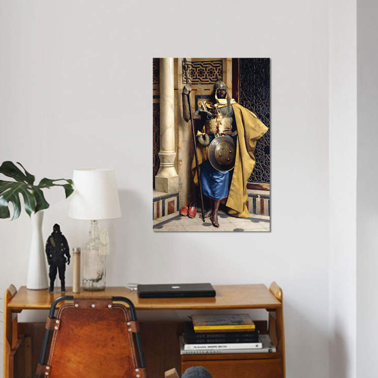 « the palace guard, 1892 », reproduction d’impression sur toile, H 26 po x l 18 po x P 1,5 po, Toile tendue, Pas de tapis