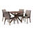 4 - Person Pedestal Dining Set
