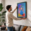 Blooms and Colour Modern - Framed Print-1379727452-1379727453