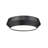 Grenshaw 12 inch Matte Black 1 Light Flush Mount-123223091