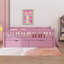 Safe Twin Size Platform Bed With Guardrail And Two Drawers-501302476