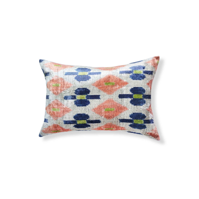 Evren Silk Lumbar Pillow Cover & Insert
