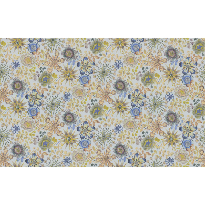 Papier peint Missoni 4 Magic Garden, Bleu et vert