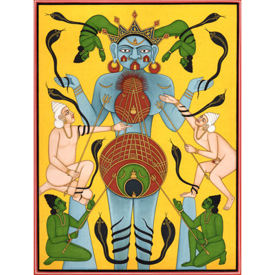 The Predominance Of The Kundalini | Watercolor On Paper
