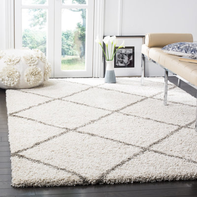 Darrold Shag Performance Geometric Rug