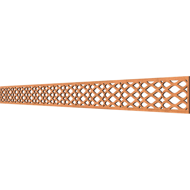 Moulure de panneau Somerset, Cerisier, H 4 po x l 46,375 po x P 0,375 po