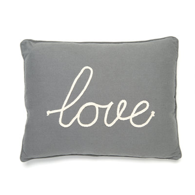 Love Pillow Grey