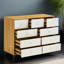 Commode à 9 tiroirs l 39,41 po Yanais-1042739672