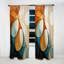 Rideau obscurcissant orange Mid Century-107832010