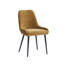 Cheney 49cm H Polyester Blend Upholstered Metal Full Back Side Chair-1949141438