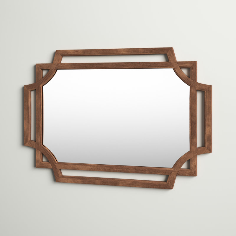 Miroir mural Bane, L 19 po x H 31,75 po, Naturel