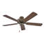 Ventilateur de plafond d'extérieur standard à 5 pales 52 po avec chaîne de traction METRO WET-58550226-58550227