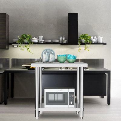 Cheryn Metal Prep Table