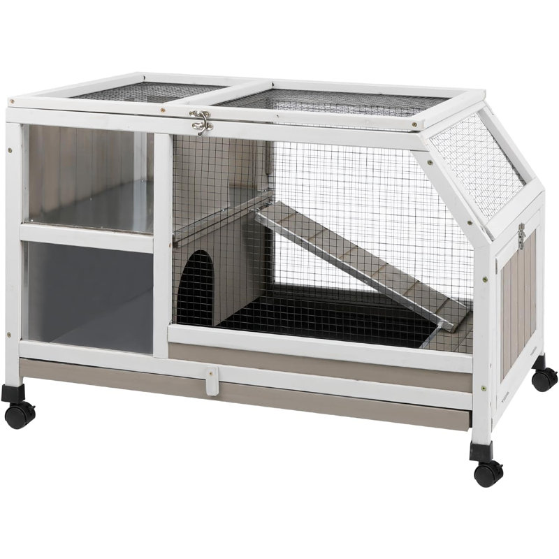 Cage à lapin à deux étages Rodrick