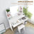 Greyden Vanity Set with LED Mirror & Stool-882555621