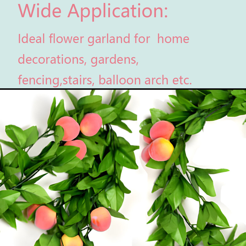 90'' in. Faux Garland