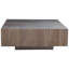Verite Square Pedestal Coffee Table