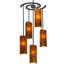 Vortex 5 - Light Chandelier