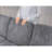 Versatile 3-Seater Sofa with Comfortable Padding and Space-Saving Design for Various Settings