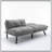 Cream Convertible Folding Modern Sofa Bed With Adjustable Armrest And Backrest For Small Spaces-1074237396