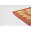 Tapis en laine noué la à la main rouille/beige 2 pi 10 po x 4 pi one-of-kind Elland