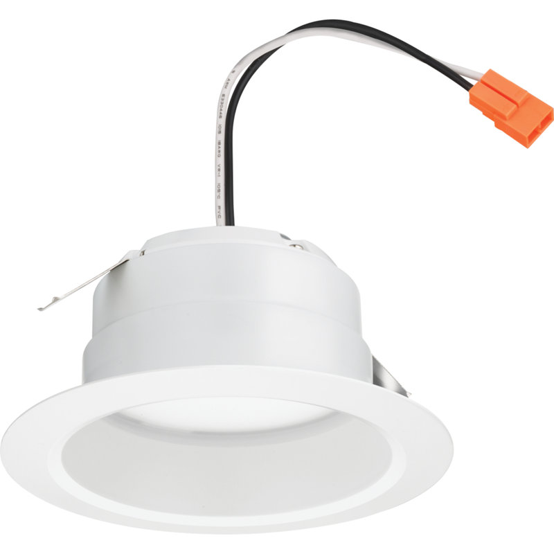 E Series 4'' Selectable Color Temperature Dimmable Air-Tight LED Retrofit Recessed Lighting Kit