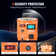 VEVOR 500VA Variable Voltage Transformer 3.84A 0-130V Voltage Regulator LCD UL