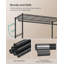 Guadelupe 90cm Industrial Pipe Clothing Rack